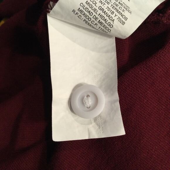 Perry Ellis America Rugby Color Block Retro Polo XXL - Picture 7 of 7